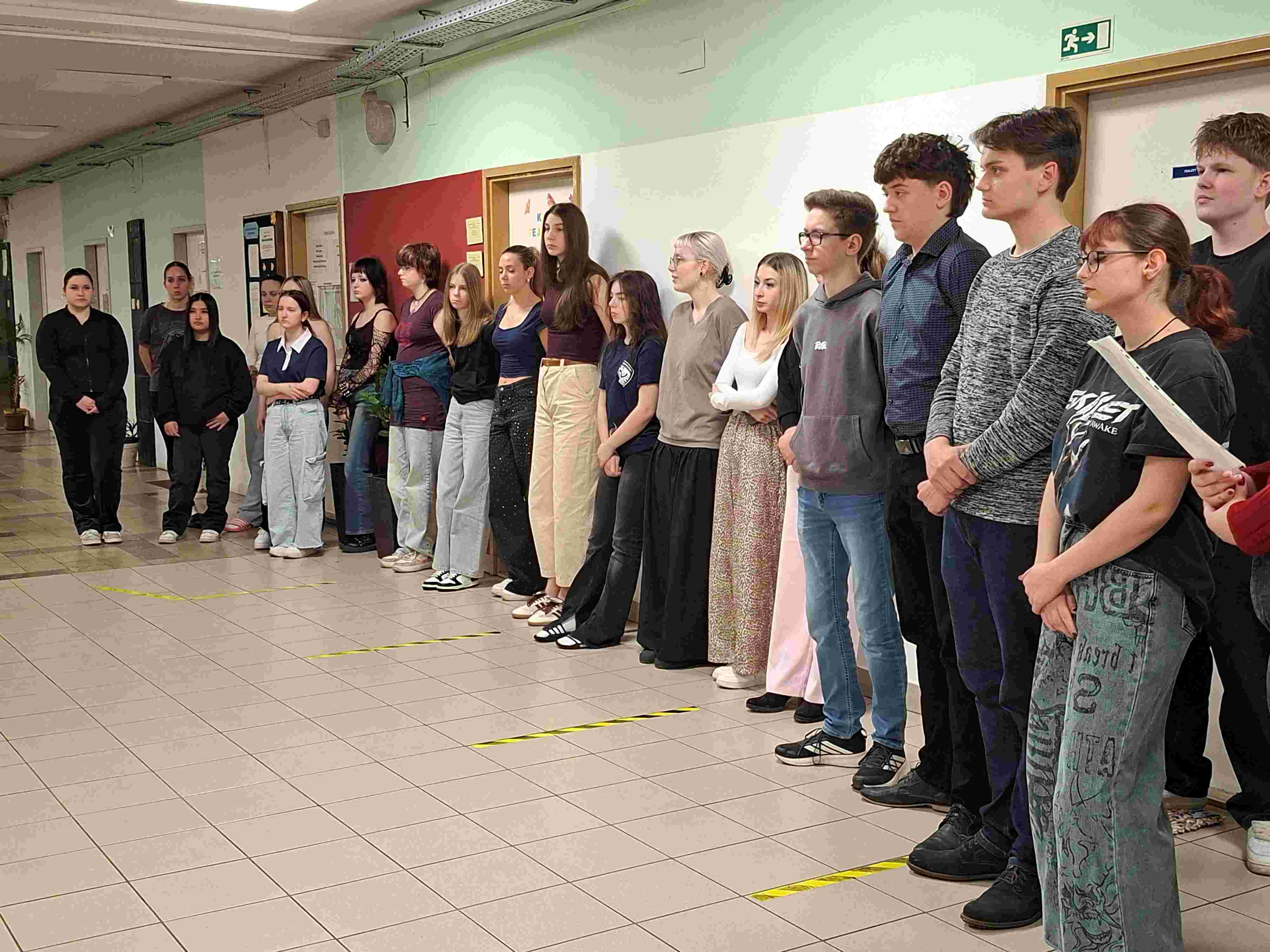 A hallgatóság 2 kicsi